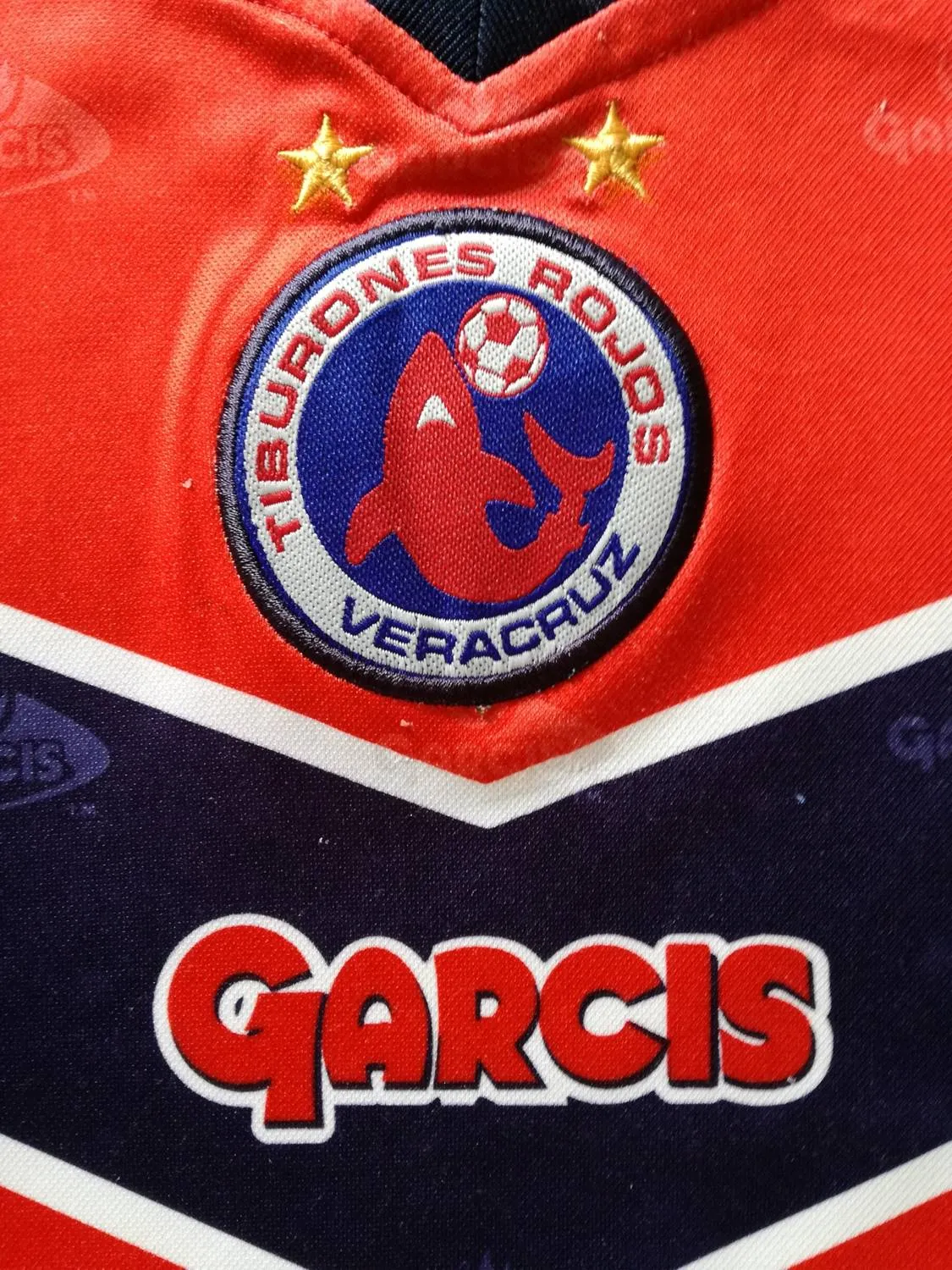 2002/03 Tiburones Rojos de Veracruz FMF League Home Football (L)