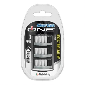 Blister Silver Care 3 Têtes Rechange Blanchiment Kit 9 mois