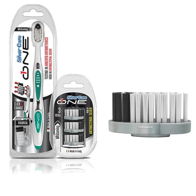 Blister Silver Care 3 Têtes Rechange Blanchiment Kit 9 mois