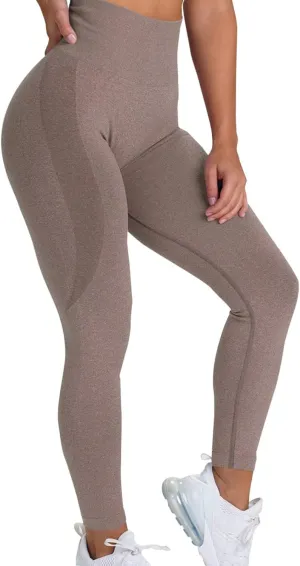 Butt Lifting Leggings for Women High Waisted Workout Gym Seamless Yoga Compression Pants Tummy Control Tight Running