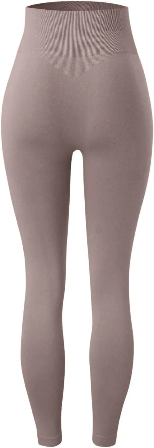 Butt Lifting Leggings for Women High Waisted Workout Gym Seamless Yoga Compression Pants Tummy Control Tight Running