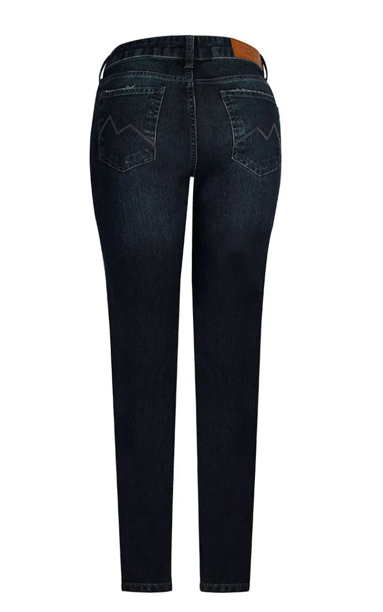 CALÇA JEANS SUPER SKINNY C3 DARK BLUE