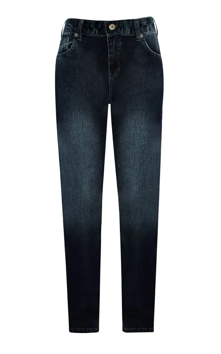CALÇA JEANS SUPER SKINNY C3 DARK BLUE