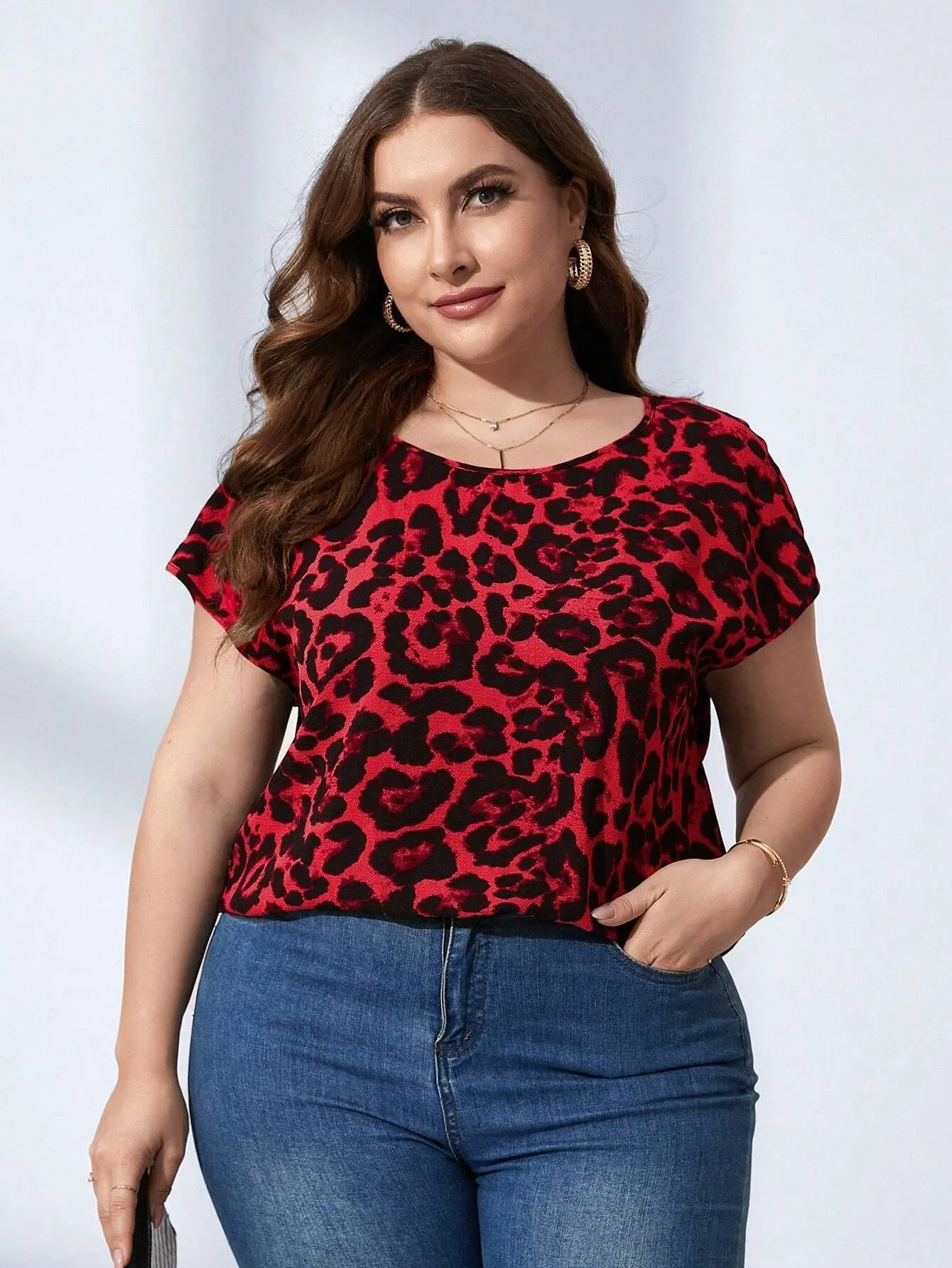 Camisa Manga De Asa De Morcego-Angela
