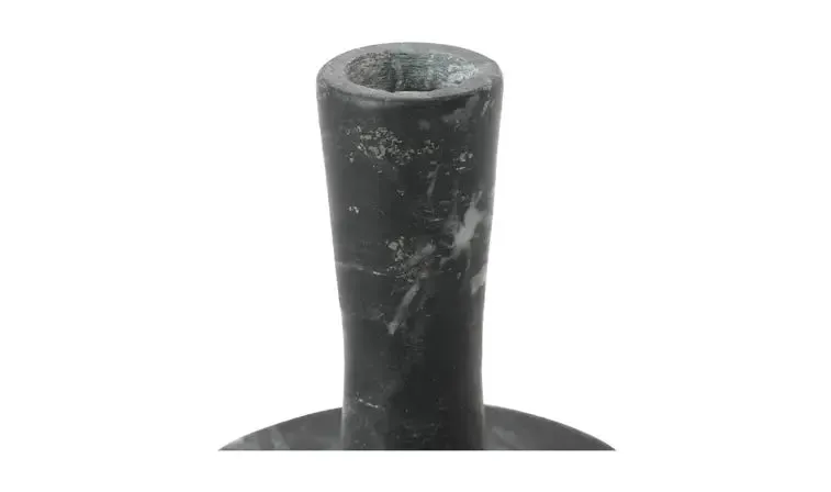 CANDELABRO ESTE VETA NEGRA CORTA MÁRMOL