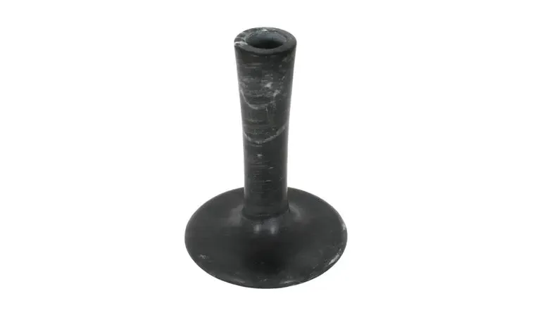 CANDELABRO ESTE VETA NEGRA CORTA MÁRMOL