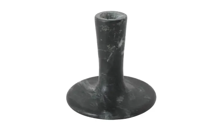 CANDELABRO ESTE VETA NEGRA CORTA MÁRMOL