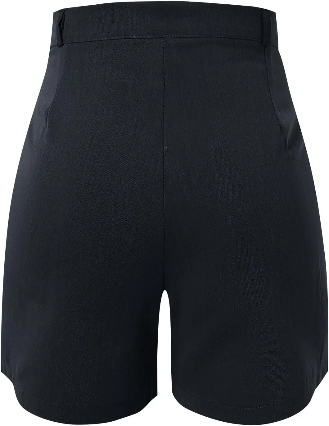 Casual Shorts for Women 2025 Summer Dressy Casual High Waist Dress Shorts Tailored Wide Leg Work Short with Pockets