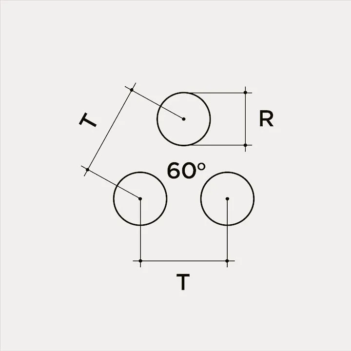 Optimized Title: Round Hole Perforated Sheet Metal R5 with Thickness T6.5 - Durable and Versatile Material for Various Applications