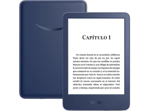 eReader - Amazon Kindle, Para eBook, 6", Doble de almacenamiento, 16 GB, 300 ppp, E-Ink, Azul vaquero