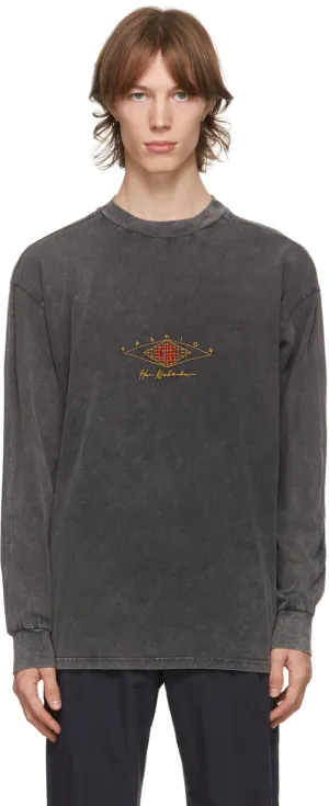 Han Kjobenhavn Grey Boxy Long Sleeve T-Shirt