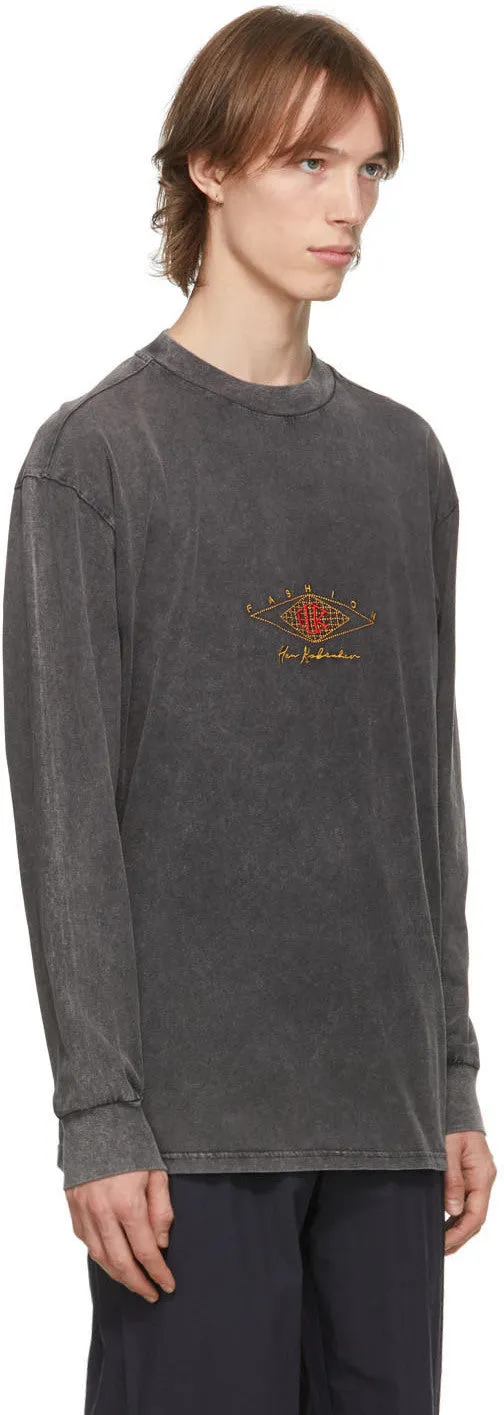 Han Kjobenhavn Grey Boxy Long Sleeve T-Shirt