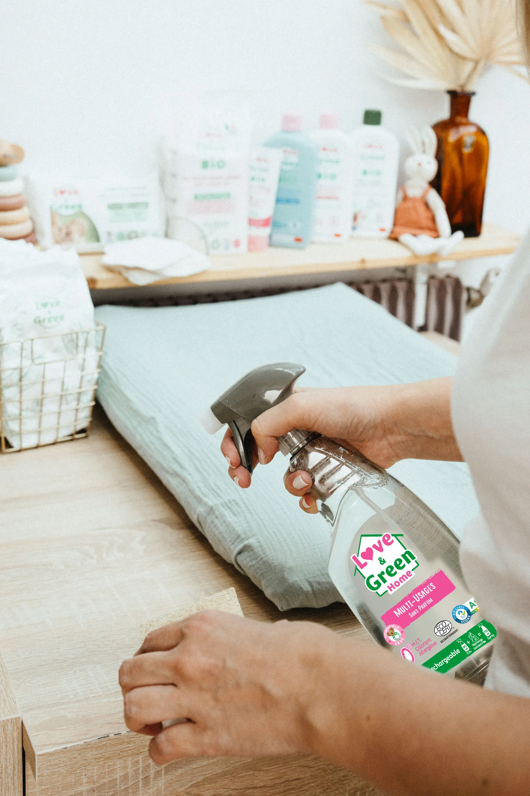 Nettoyant certifié Ecodétergent multi-usage sans parfum  - 750ml