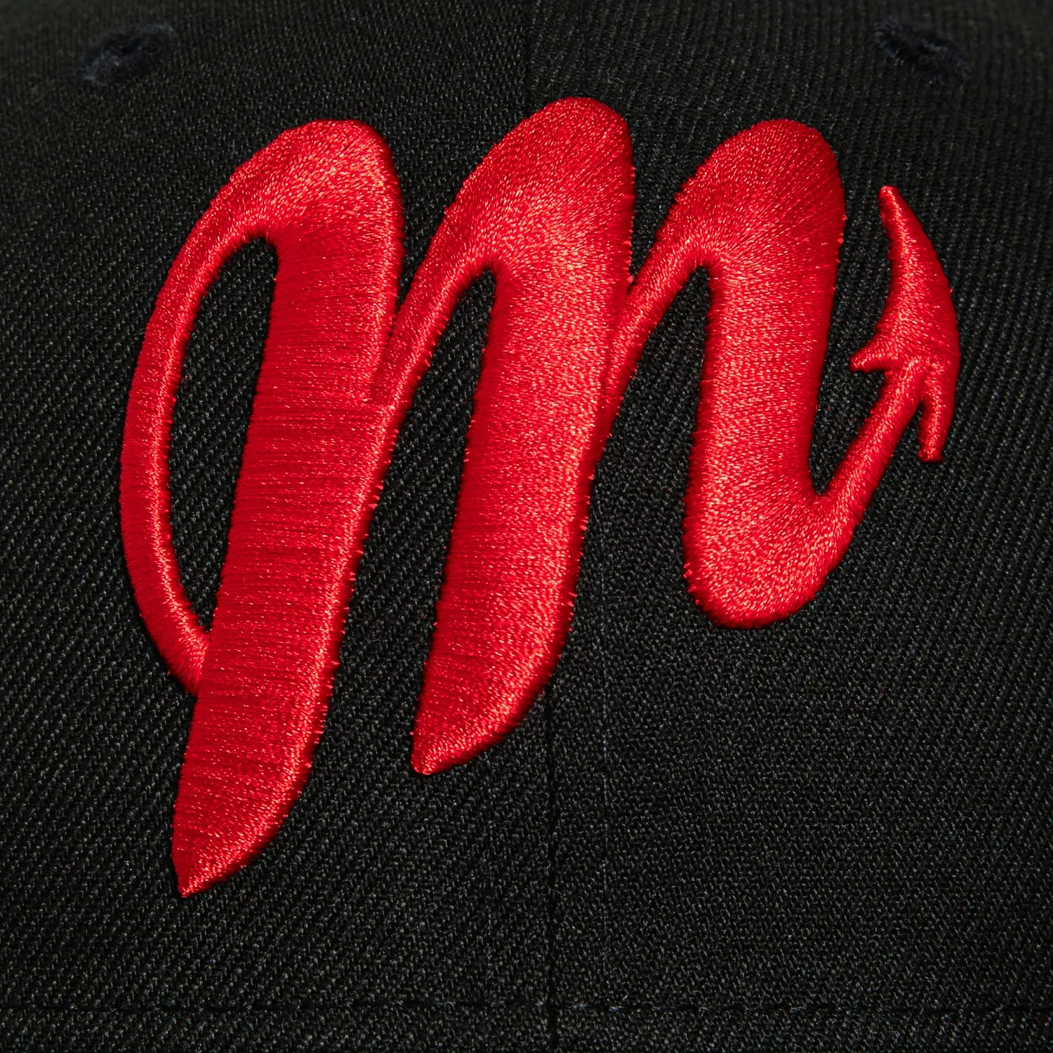 New Era 59Fifty Diablos Rojos de Mexico Club Patch Hat - Black, Red