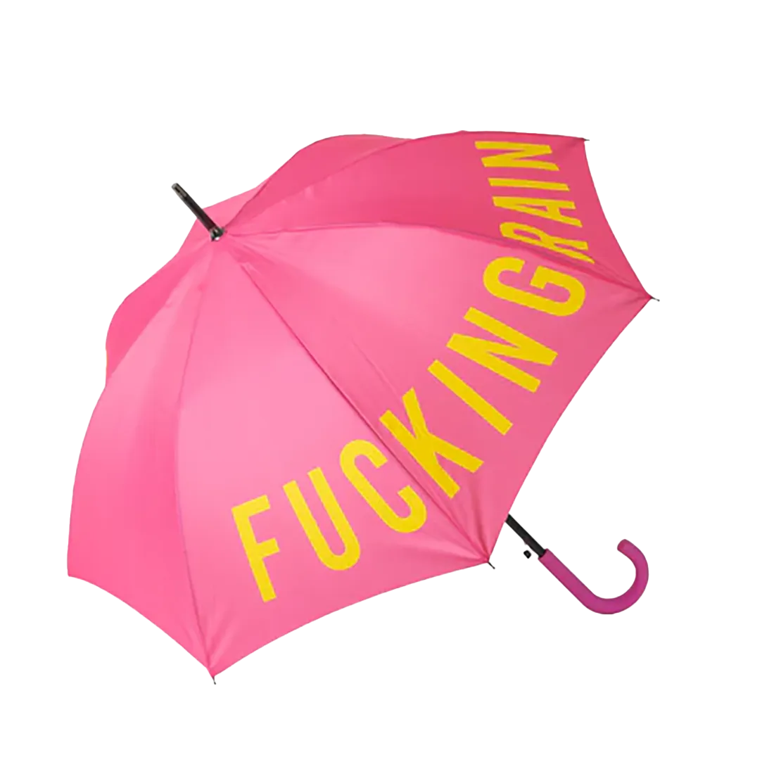 Paraguas "fucking Rain" Rosa