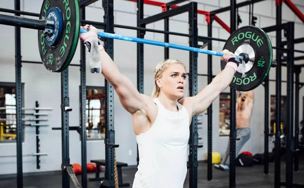 Rogue The Bella Bar - Cerakote - Katrin Davidsdottir Edition - Barra Olímpica