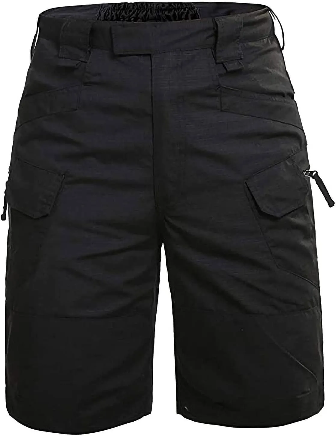 RTRDE Men's Casual Outdoor Shorts Elastic Waist Lightweight Water Resistant Quick Dry Fishing Hiking Shorts, S-5XL