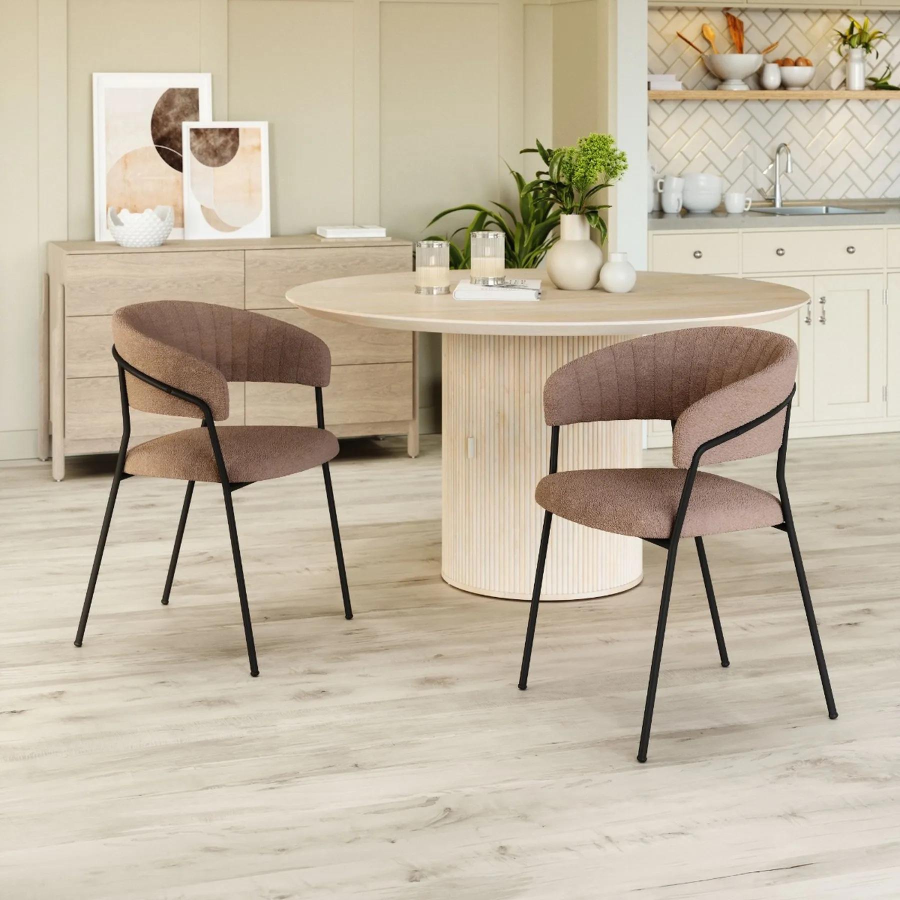 Silla de Comedor Josephine - Cafe