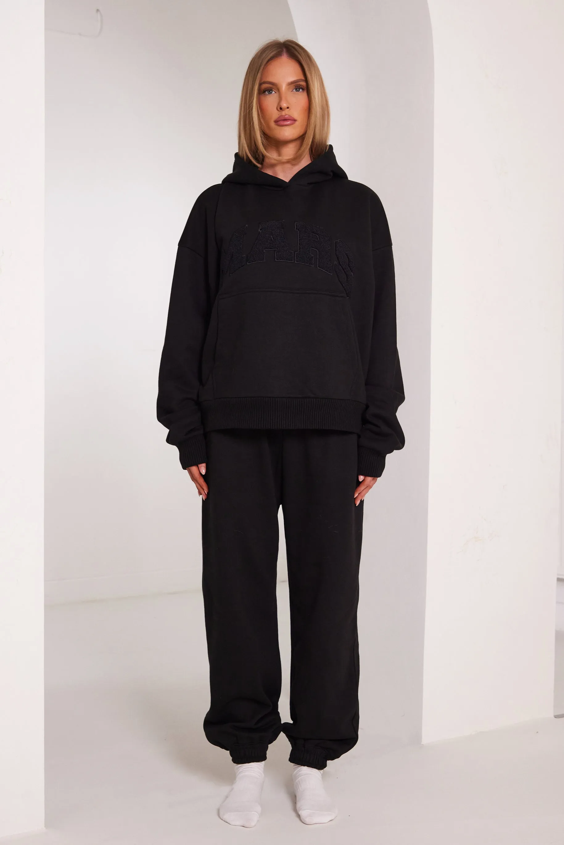 The Mars Varsity Joggers - Black