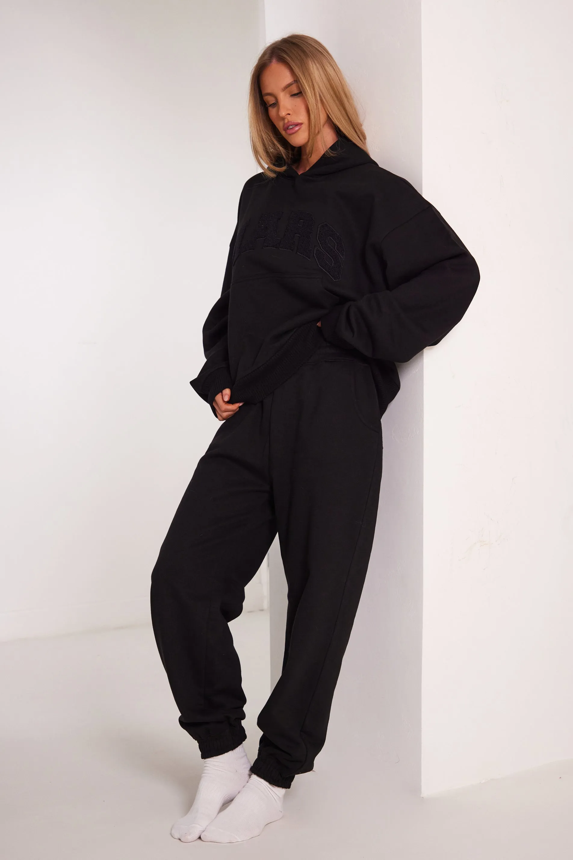 The Mars Varsity Joggers - Black