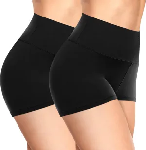 TNNZEET Biker Shorts Women - 8"/5"/3" High Waisted Tummy Control Workout Gym Spandex Booty Yoga Volleyball Shorts