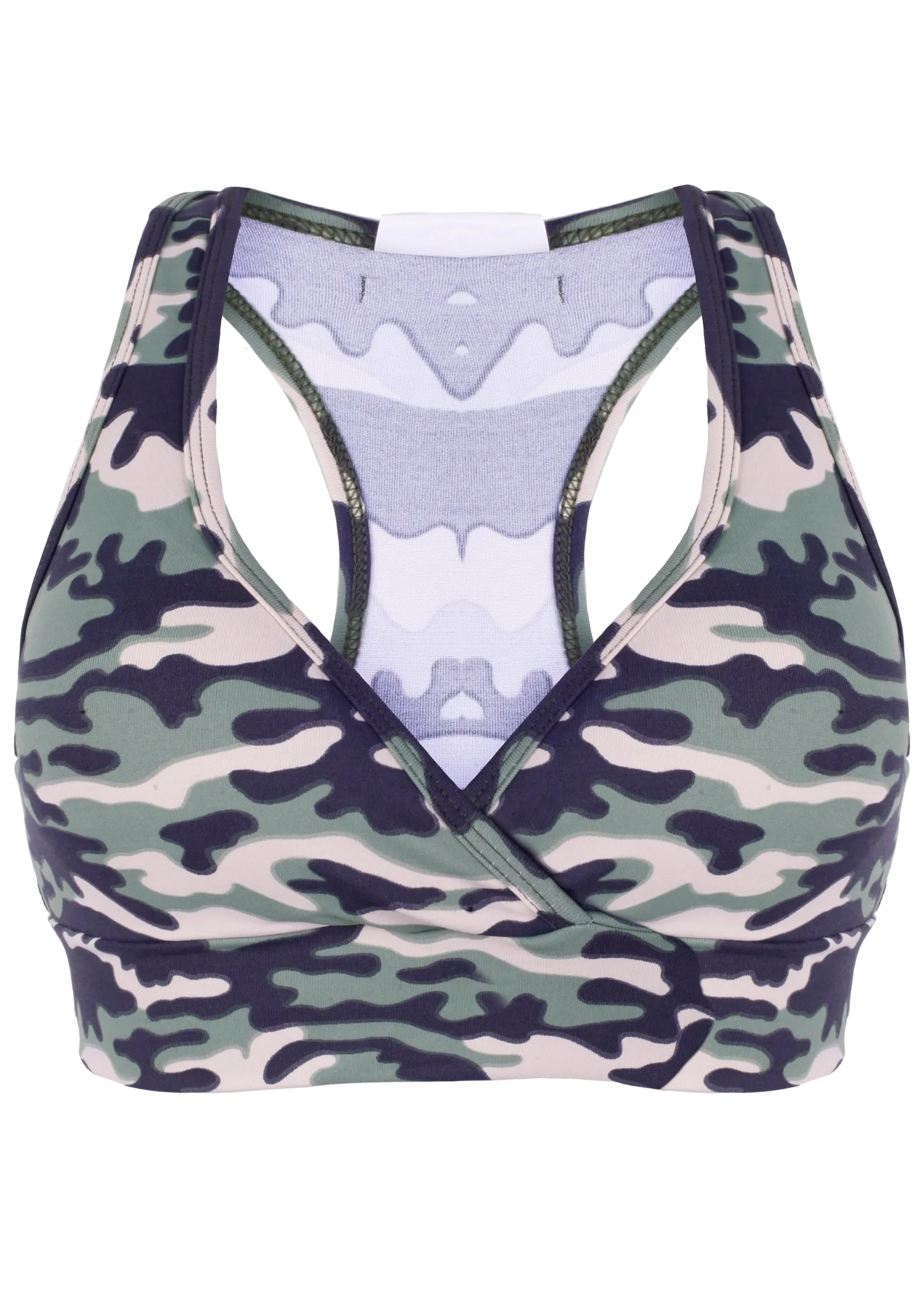 Top Bat Girl Camuflado