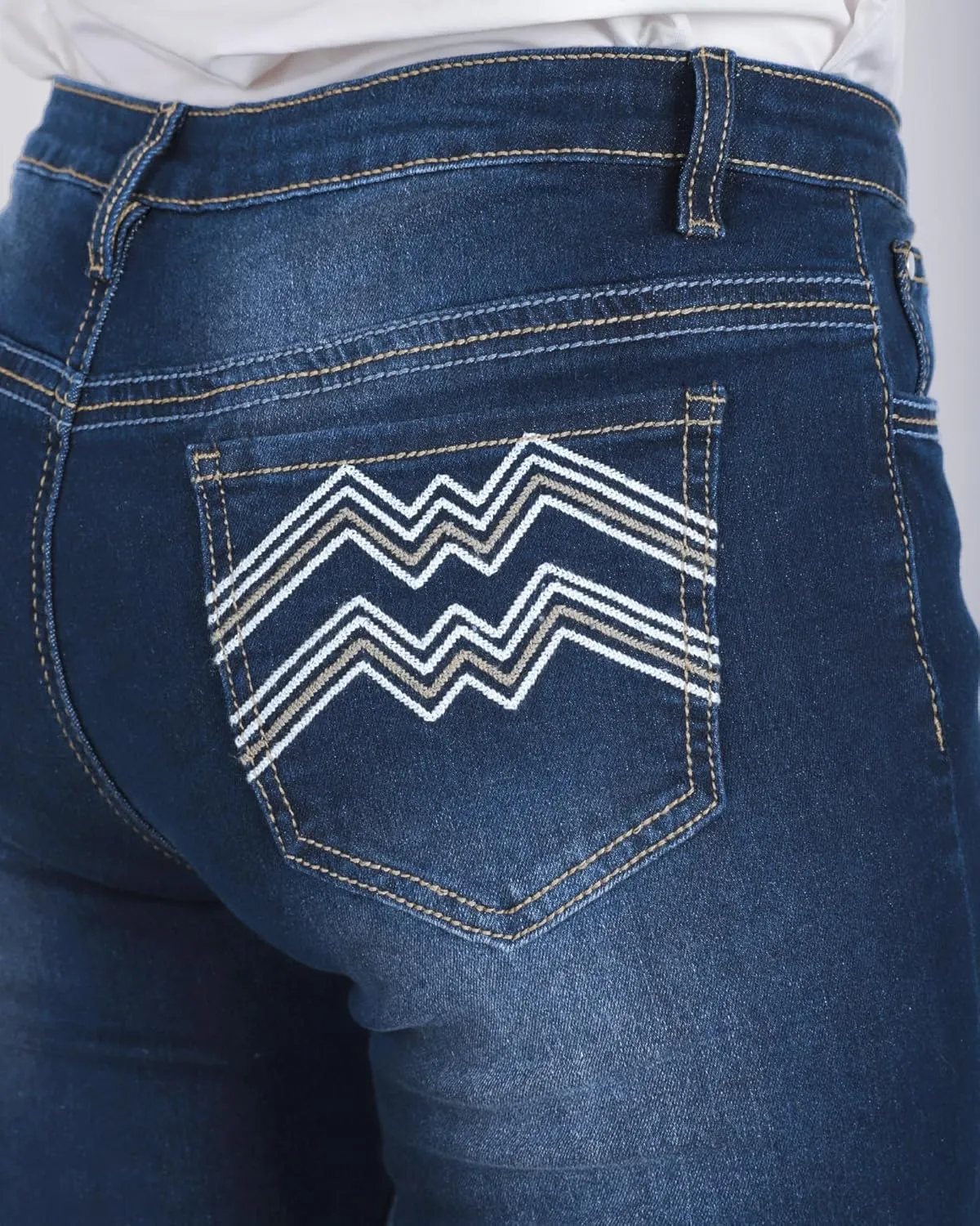 Women's Jeans 90s Mid Rise Bootcut High Stretch Boot Cut Denim Pants Pantalones De Mujer