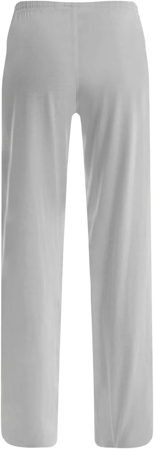 Women's Stretchy Straight Leg Dress Work Pants Business Office Casual Slacks with Pockets, S-3XL