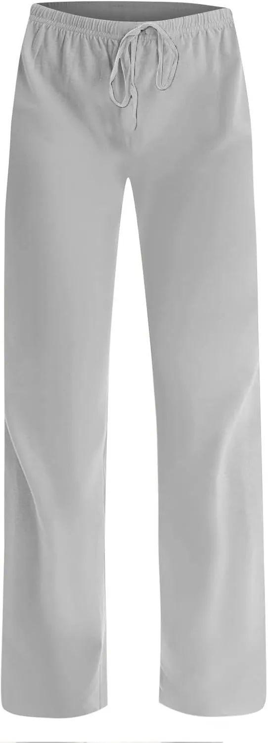 Women's Stretchy Straight Leg Dress Work Pants Business Office Casual Slacks with Pockets, S-3XL
